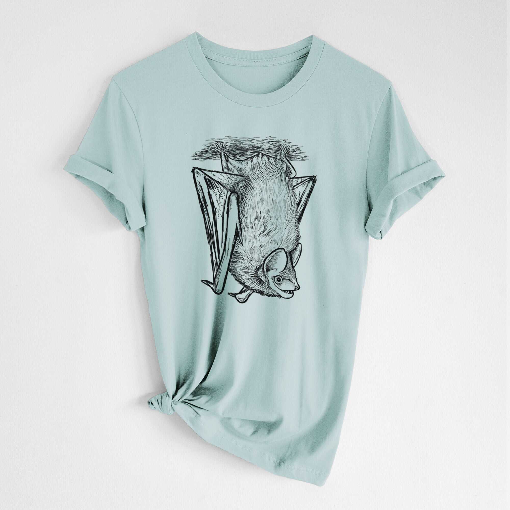 Eptesicus fuscus - Big Brown Bat - Lightweight 100% Cotton Unisex Crewneck