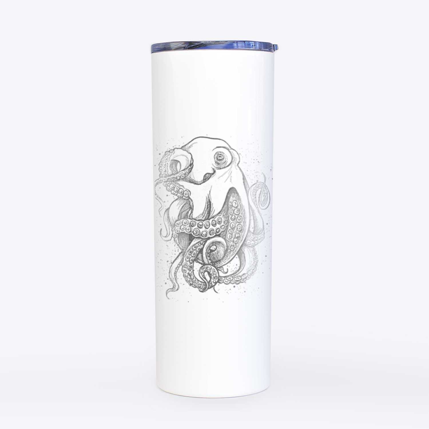 Octopus Vulgaris - Common Octopus - 20oz Skinny Tumbler