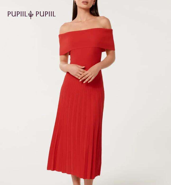 Bardot Knit Midi Dress
