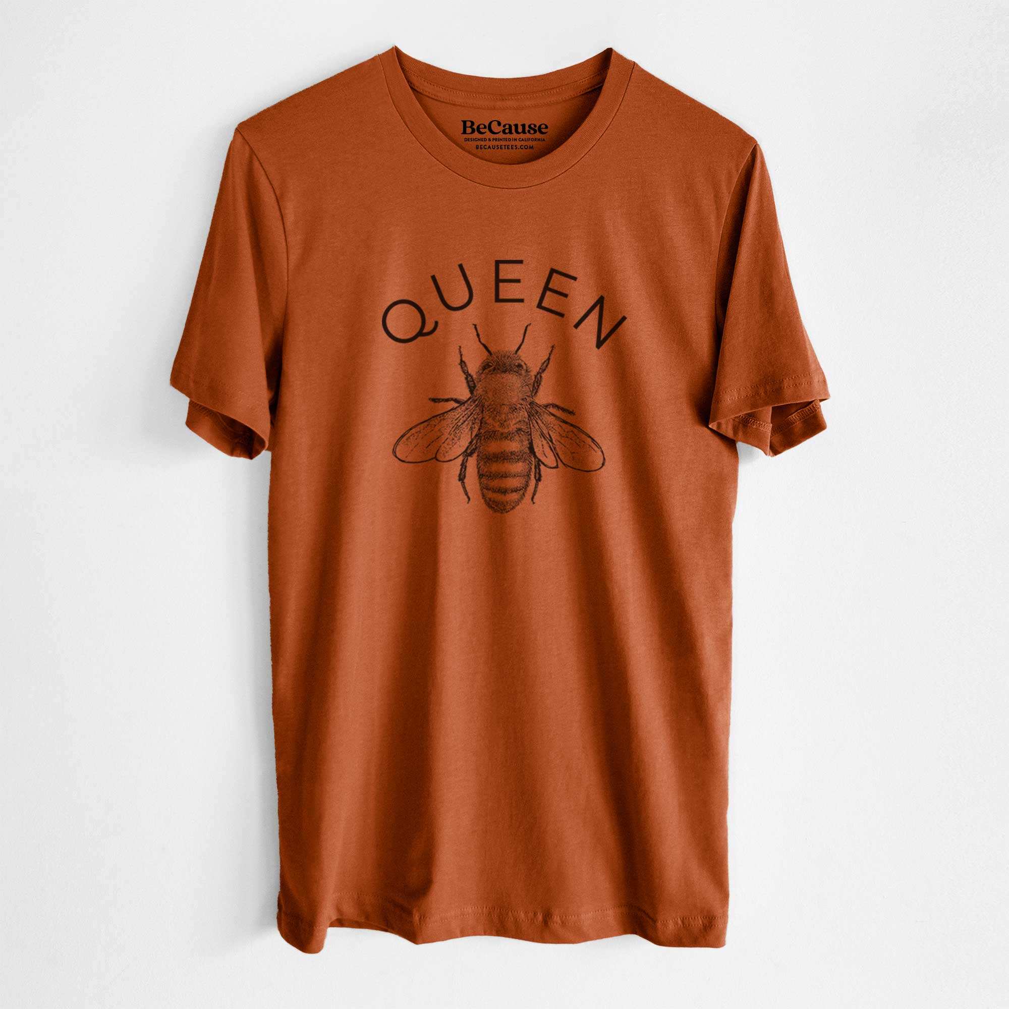 Queen Bee - Lightweight 100% Cotton Unisex Crewneck