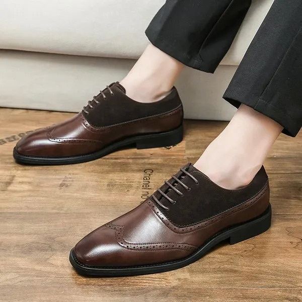 Mens High Quality Oxford Wedding Shoes