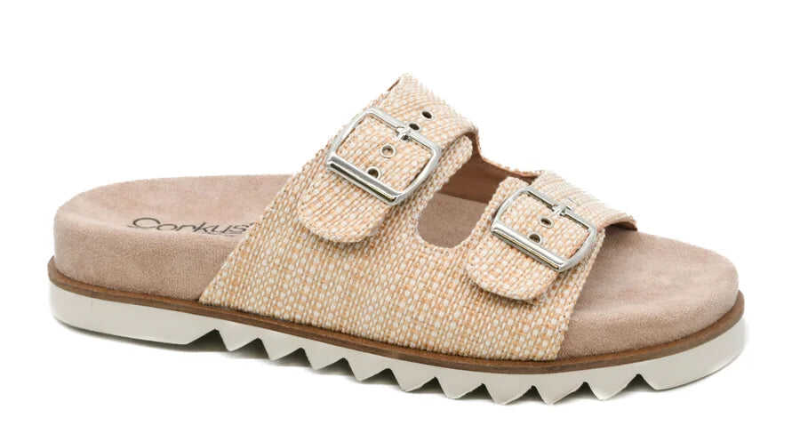 Corkys Dash Raffia Sandals sz 6 FINAL SALE