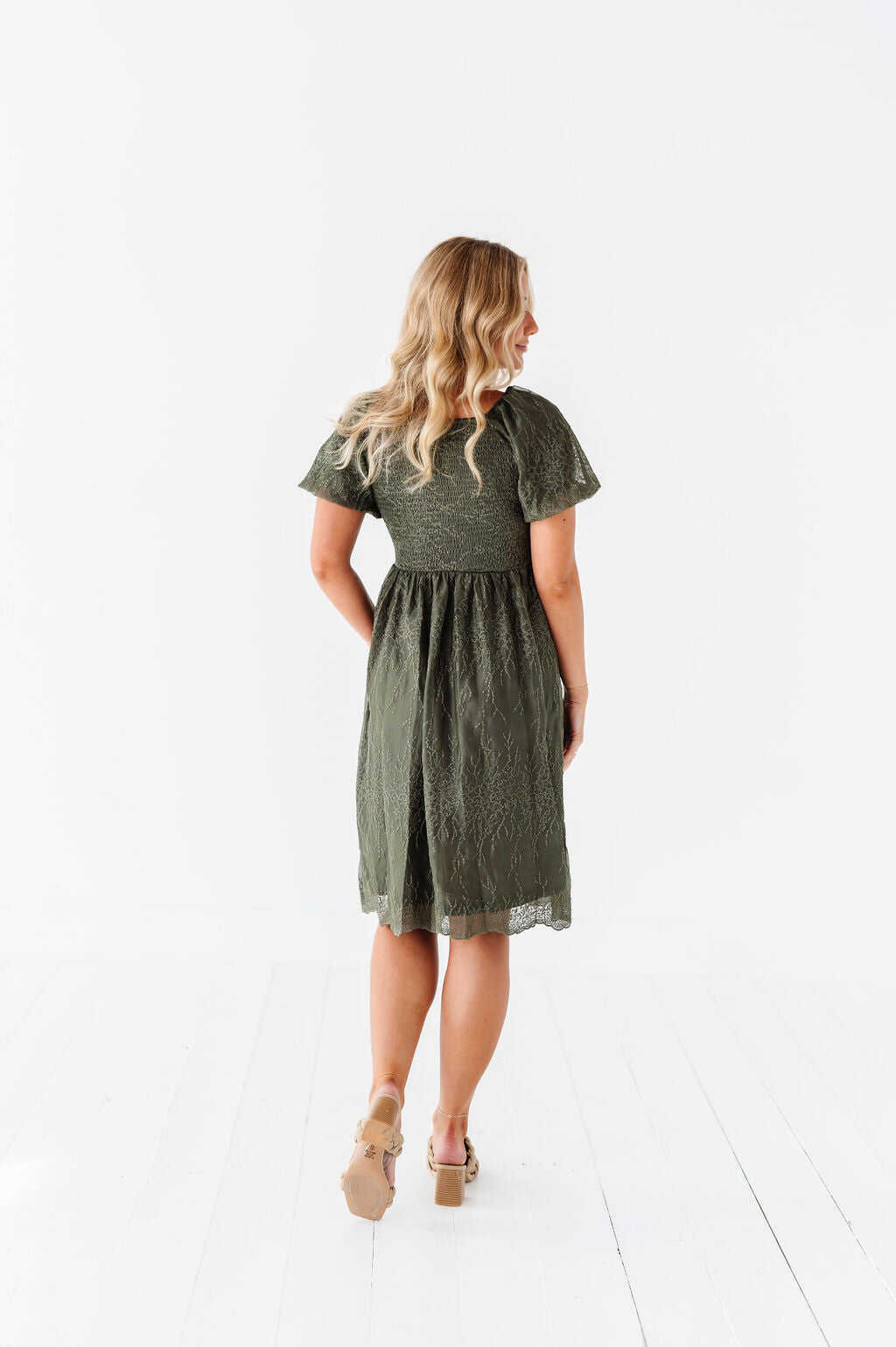 Blythe Embroidered Dress - Size 1XL, 2XL, & 3XL Left