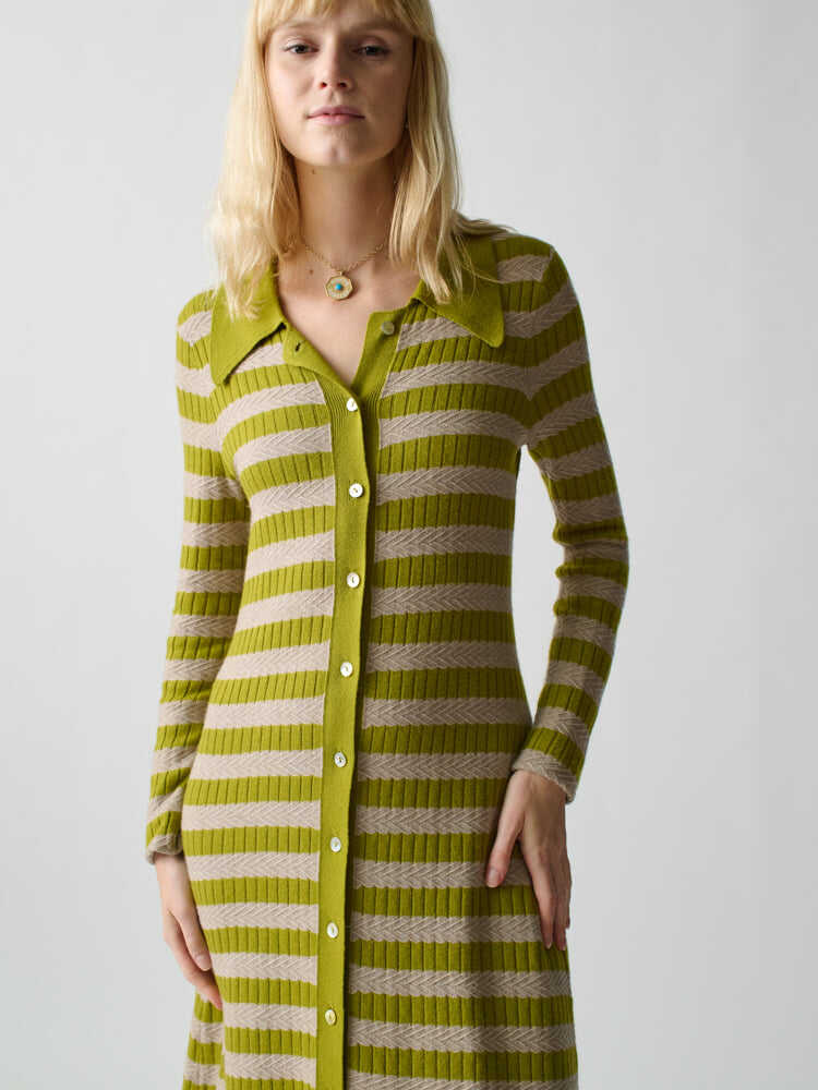 Morrissey Textured Stripe Dress