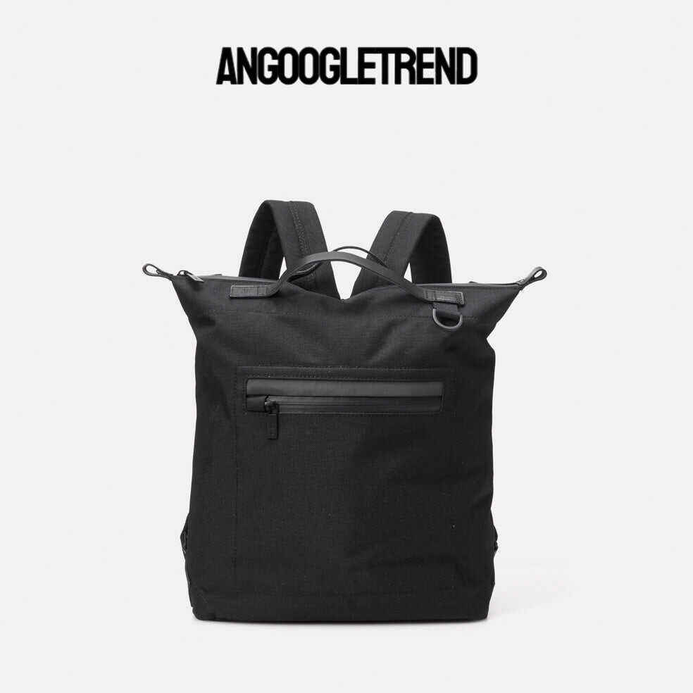 Mini Hoy Travel Cycle Recycled Backpack in Black