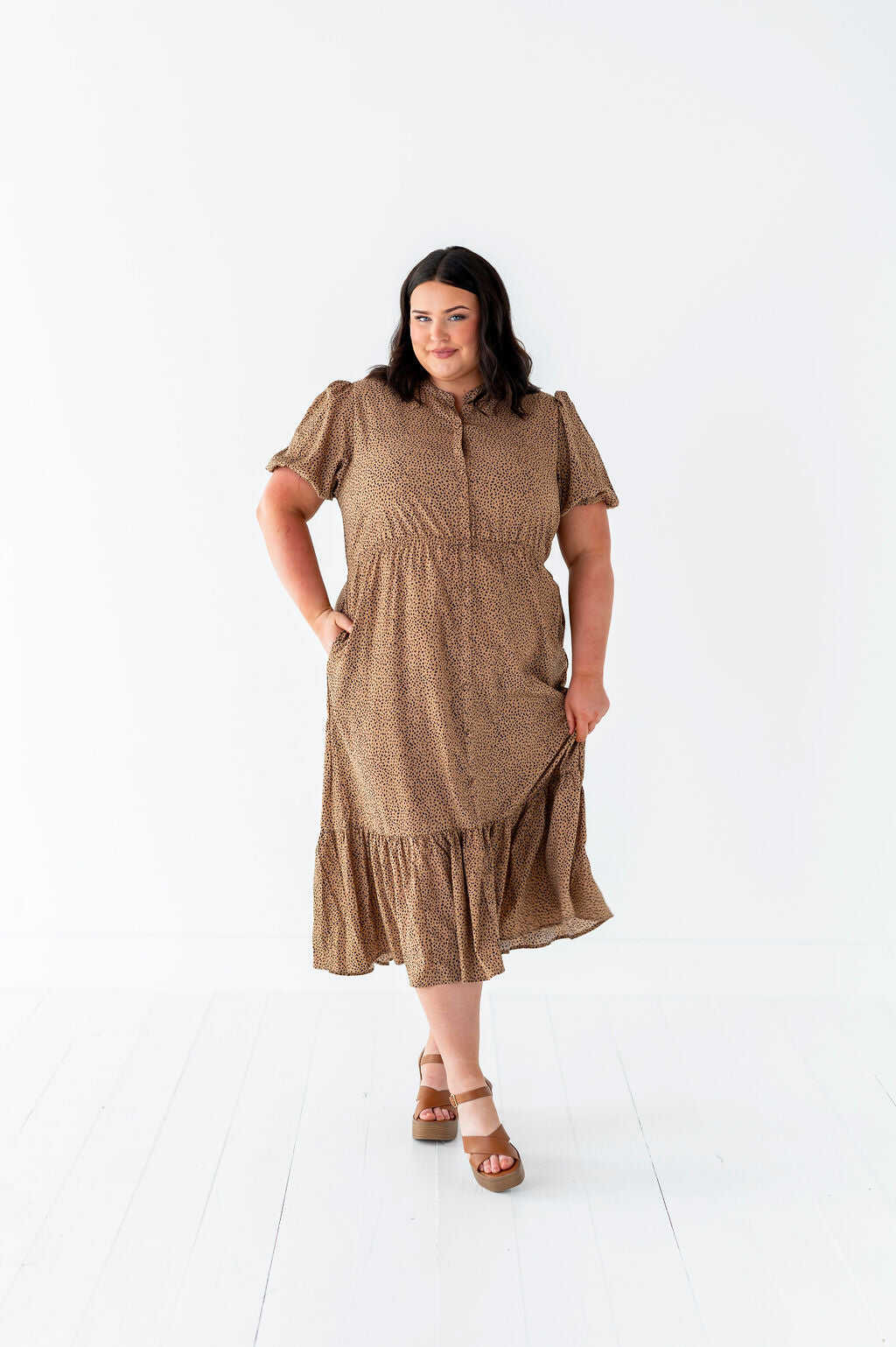 Giselle Button Down Dress  - Size 1X & 3X Left