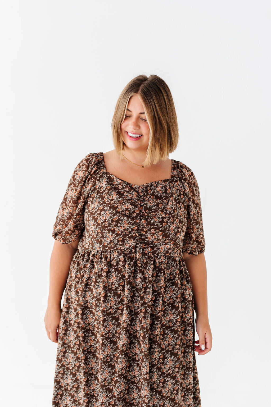Larissa Floral Dress - Size Small, 2X, & 3X Left