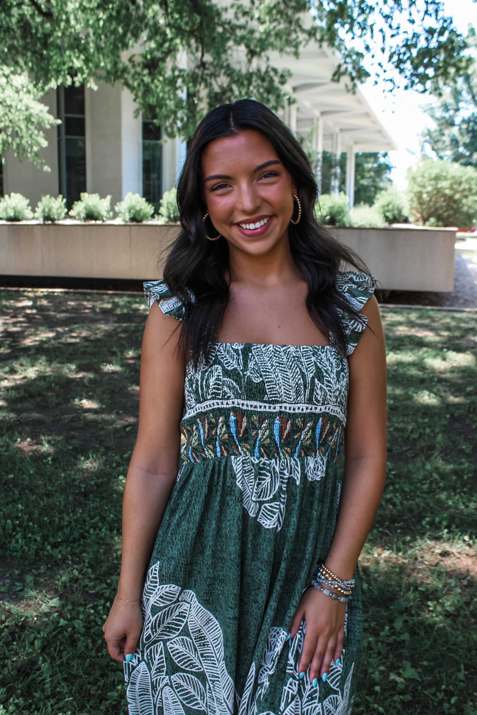 Botanical Beauty Midi • Olive