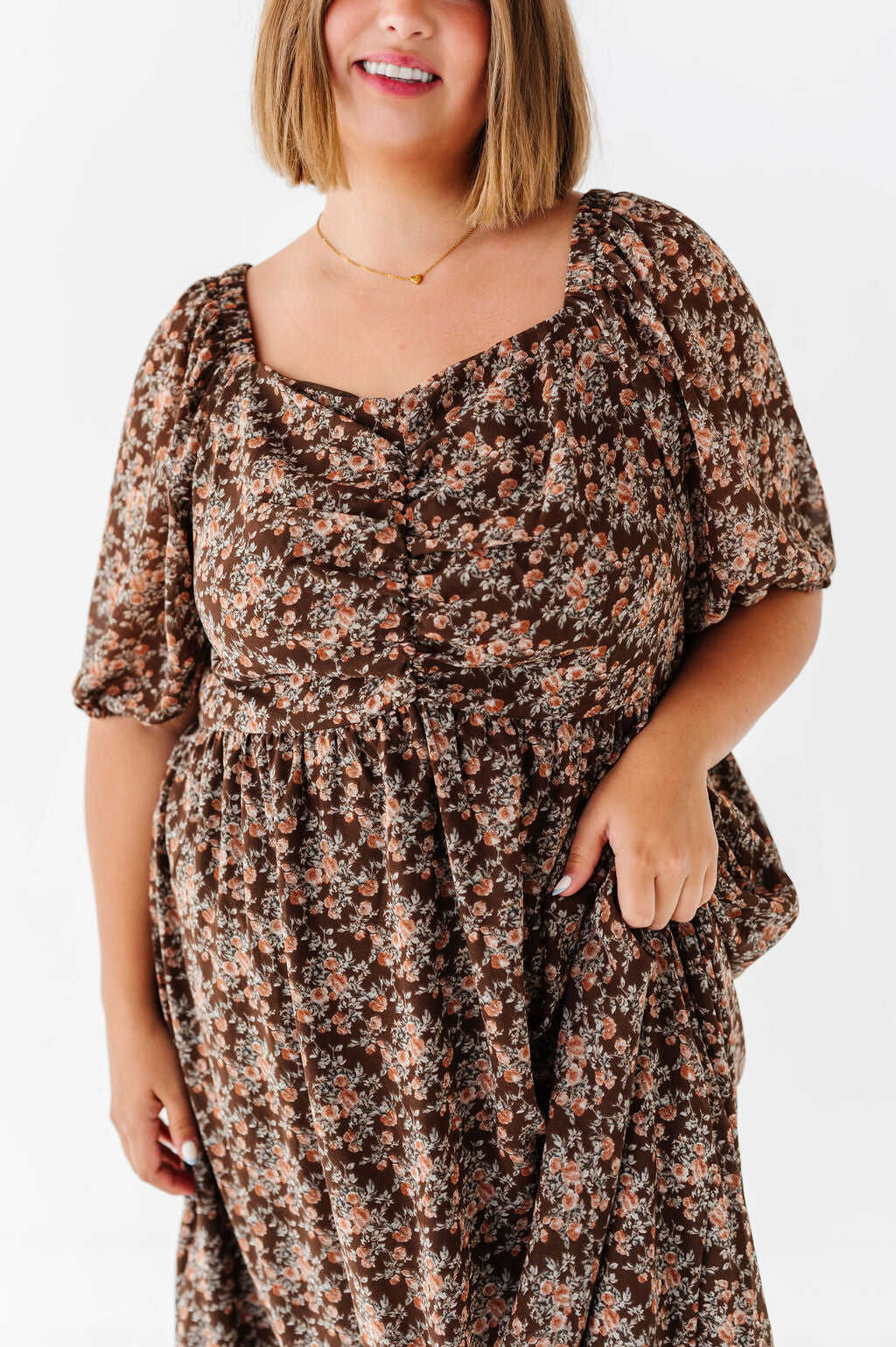 Larissa Floral Dress - Size Small, 2X, & 3X Left
