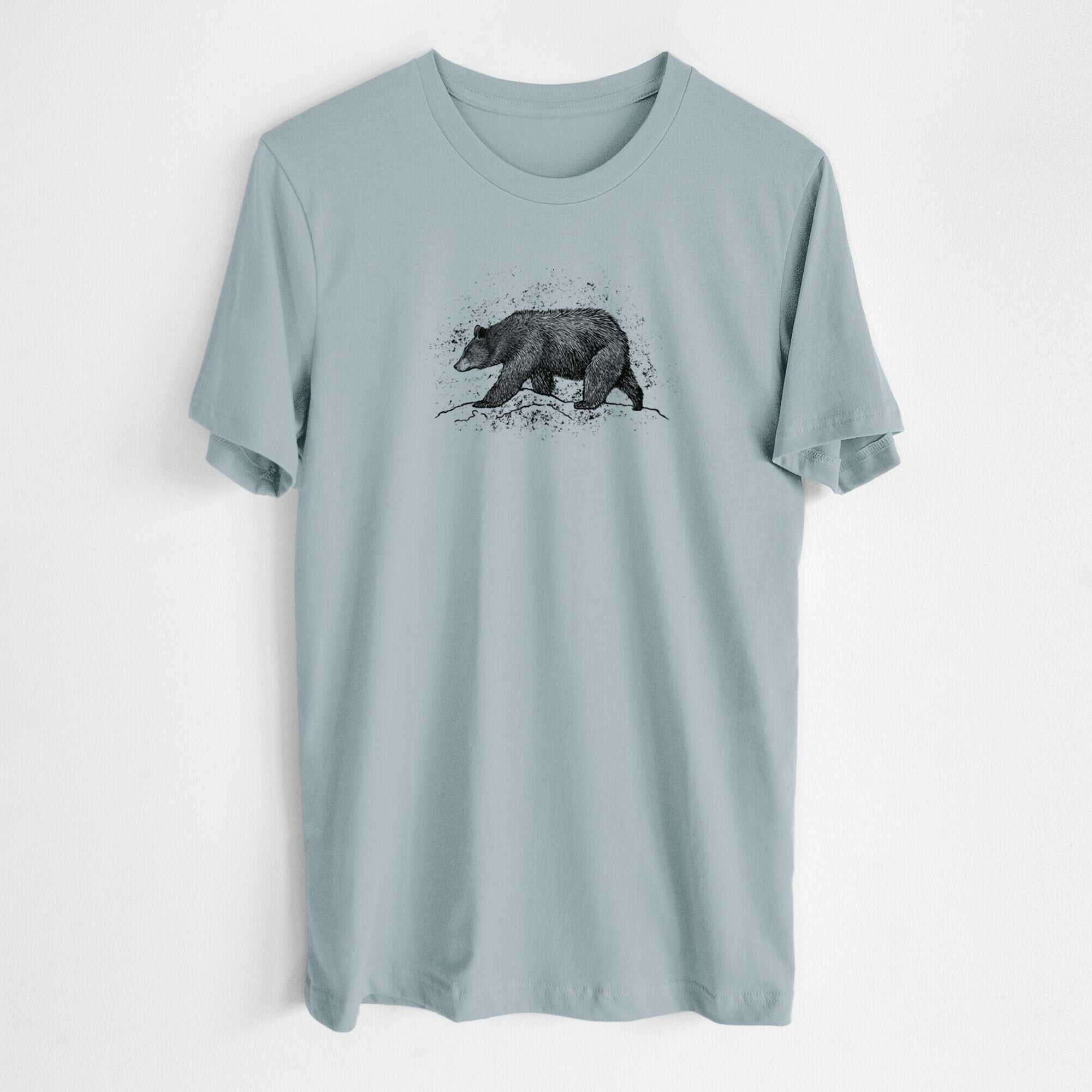 Black Bear - Lightweight 100% Cotton Unisex Crewneck