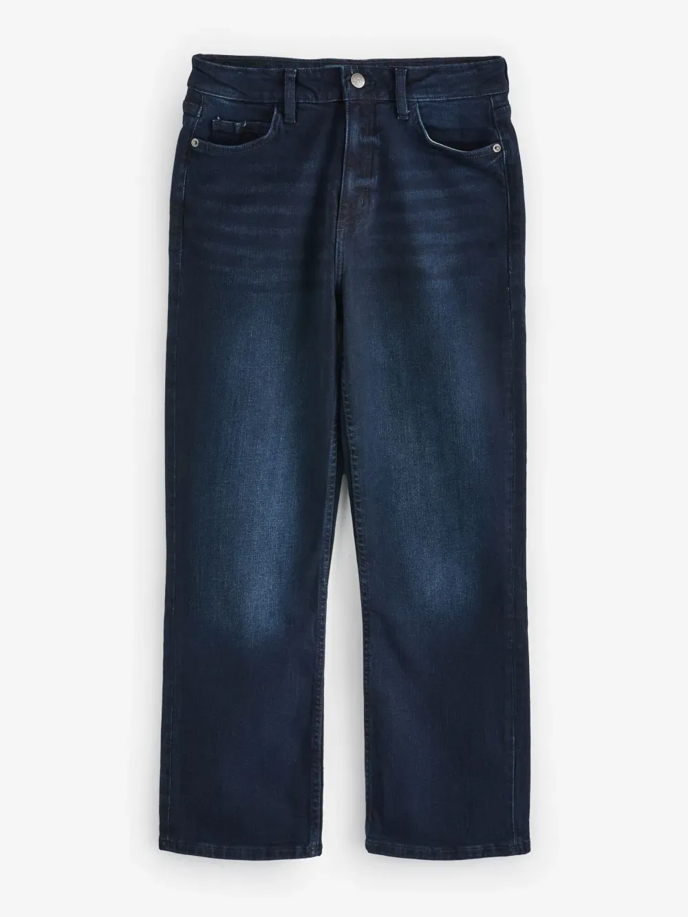 Blue Casual Style Stretch Straight Jeans