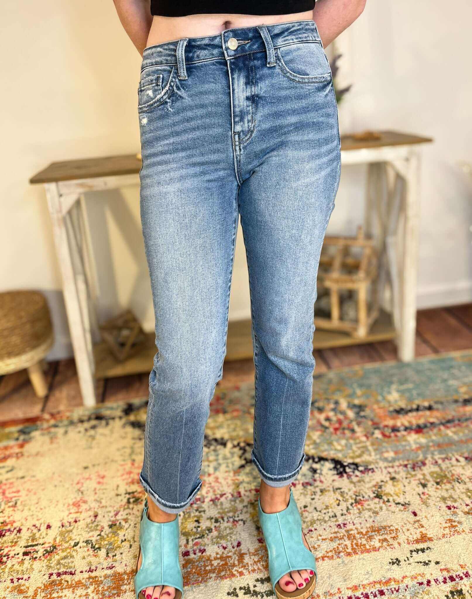 Lovervet by Vervet Apotheosis Slim Straight Jeans