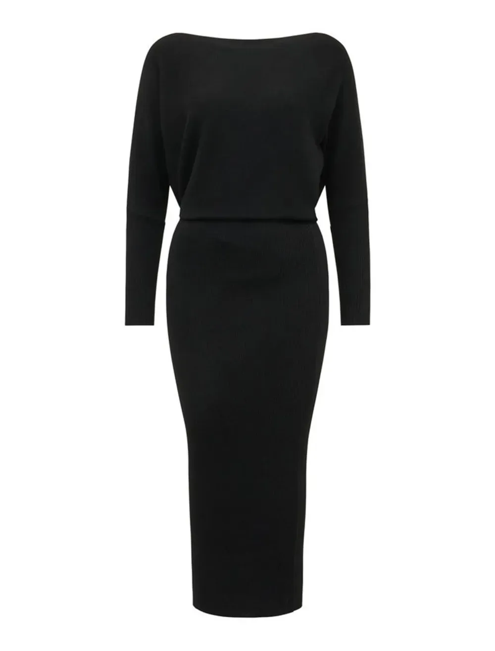 Off-Shoulder Midi Dress