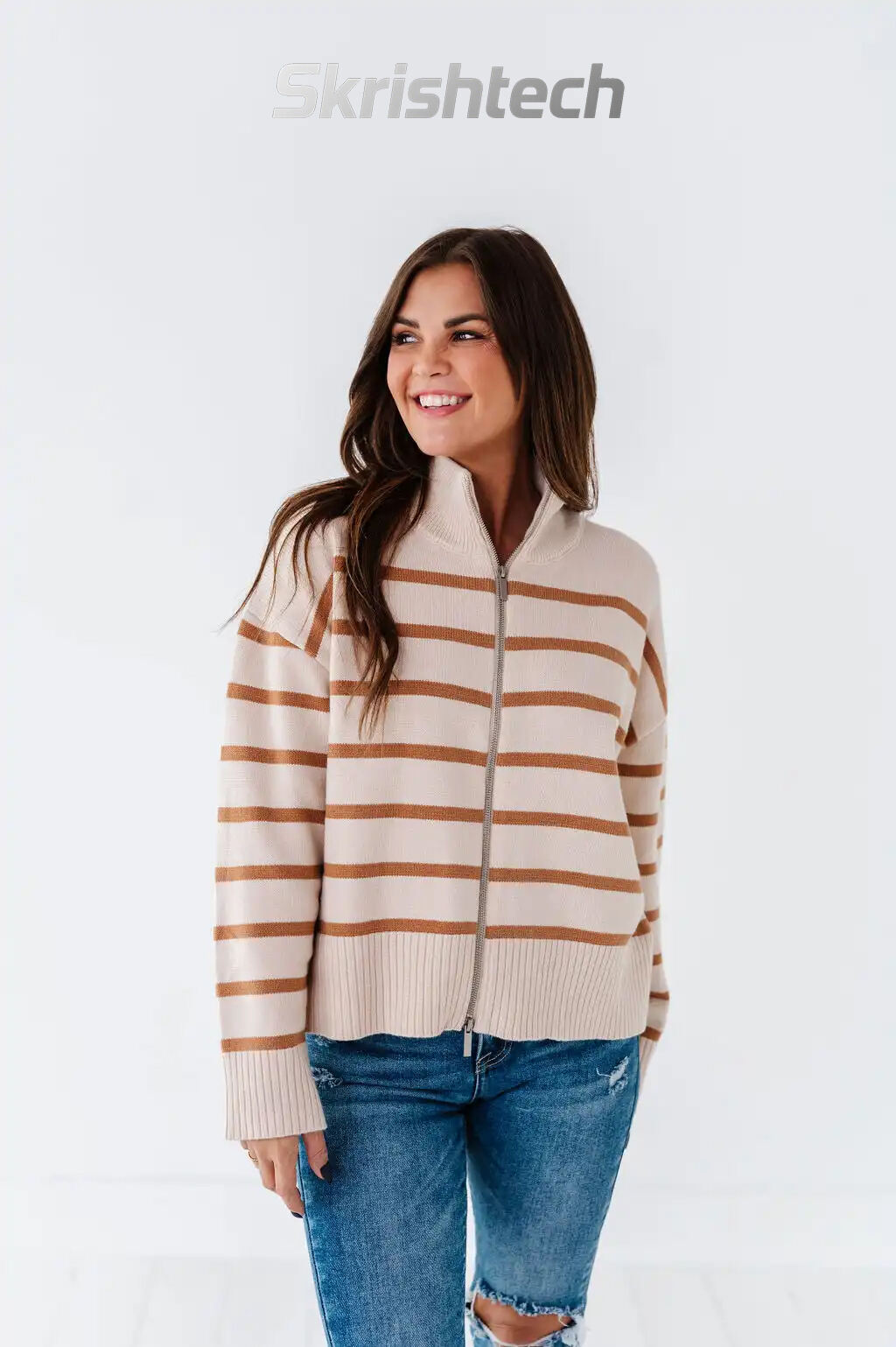 Sedona Zip Up Sweater - Size Small, Large, & XL Left