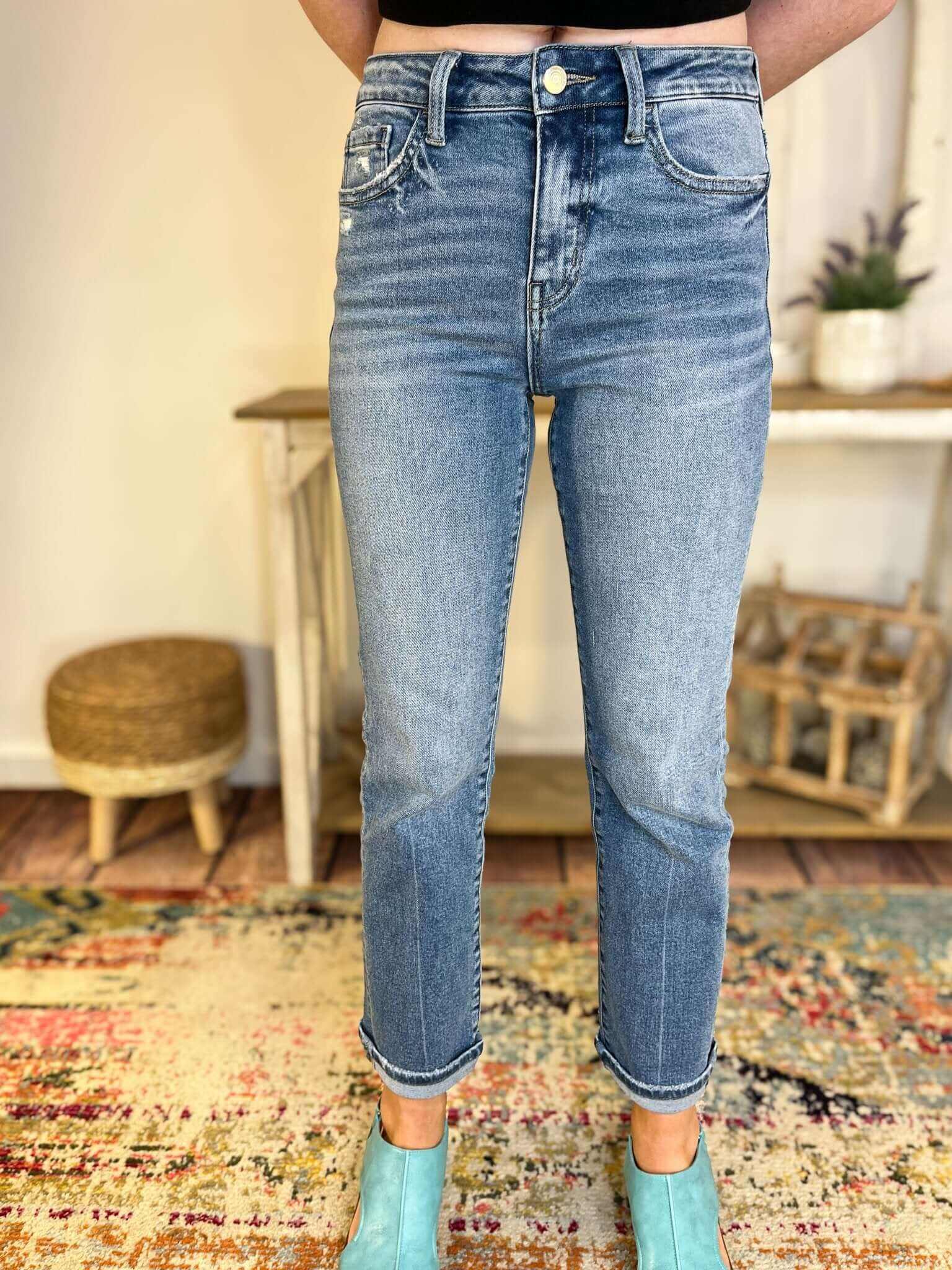 Lovervet by Vervet Apotheosis Slim Straight Jeans