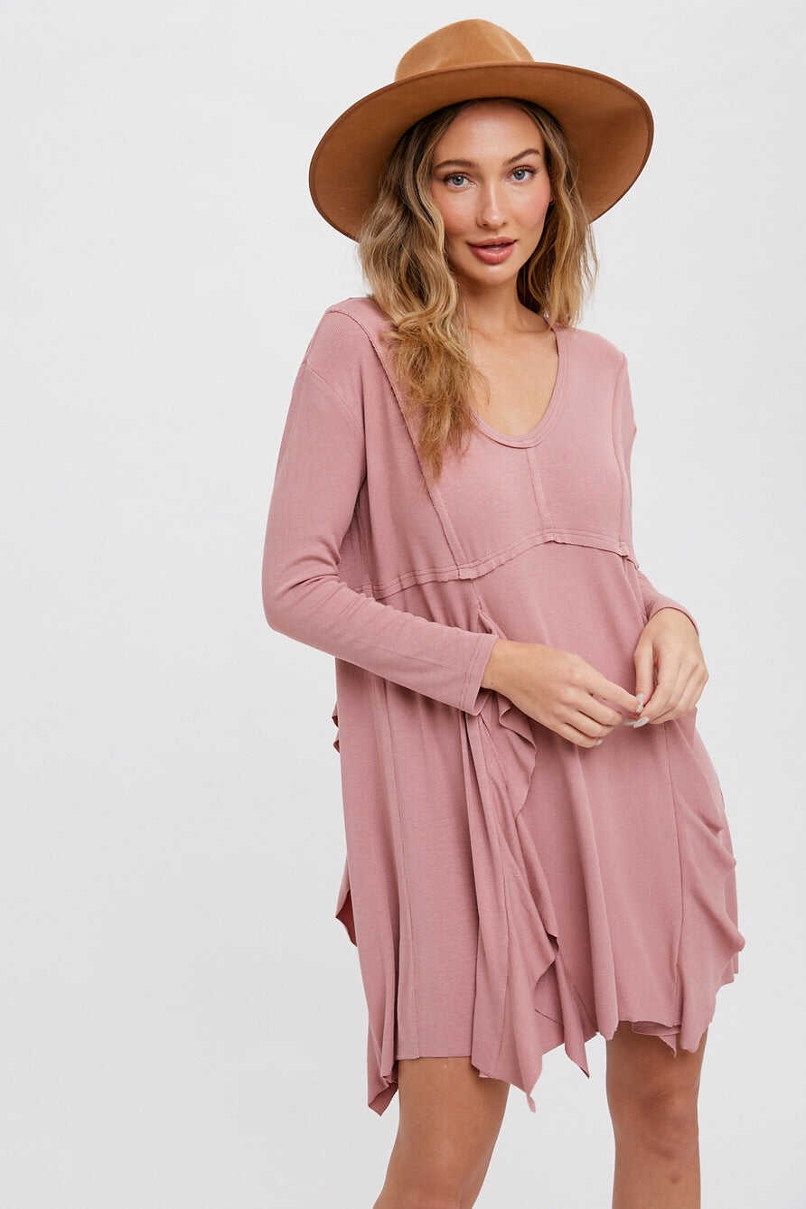 Ruffled Babydoll Dress