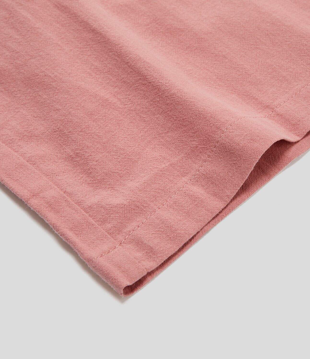 High Waisted Plicated Side Pocket Wide Leg Flowy Solid Palazzo Casual Linen-Feel Pants