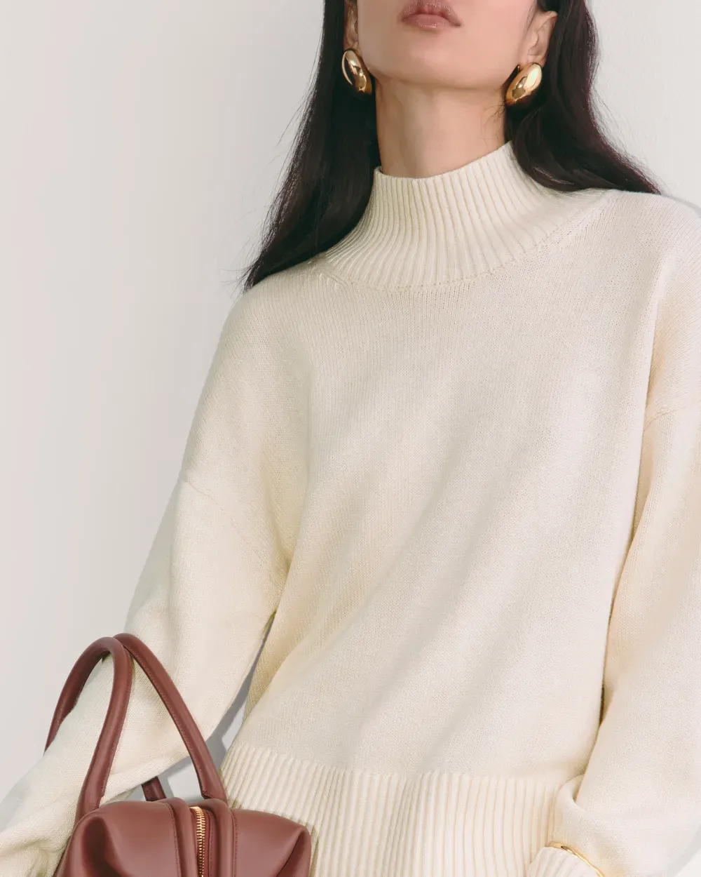 The Boxy Sweater in Everyday Cotton