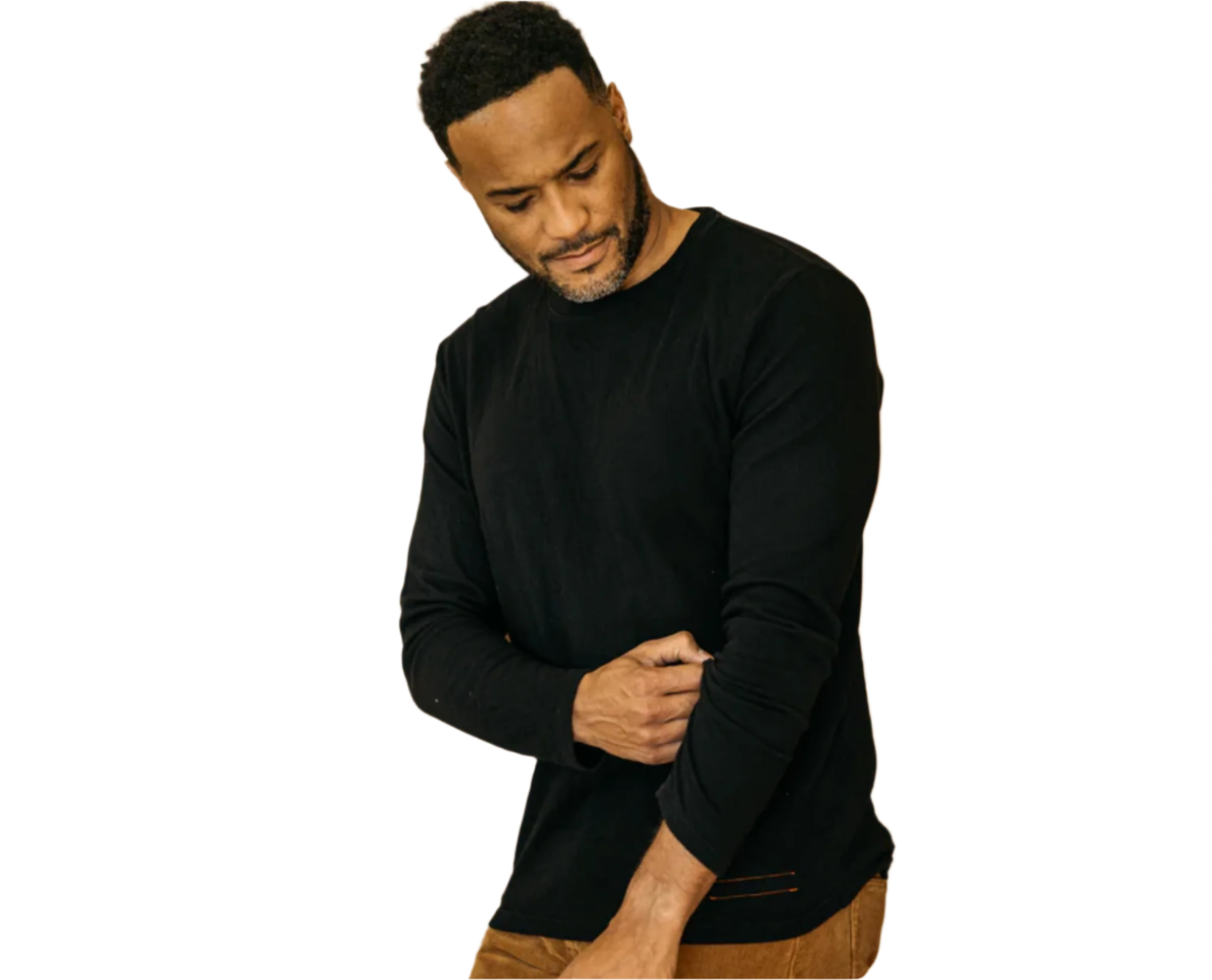 Kato The Drill Long Sleeve Knit Crewneck