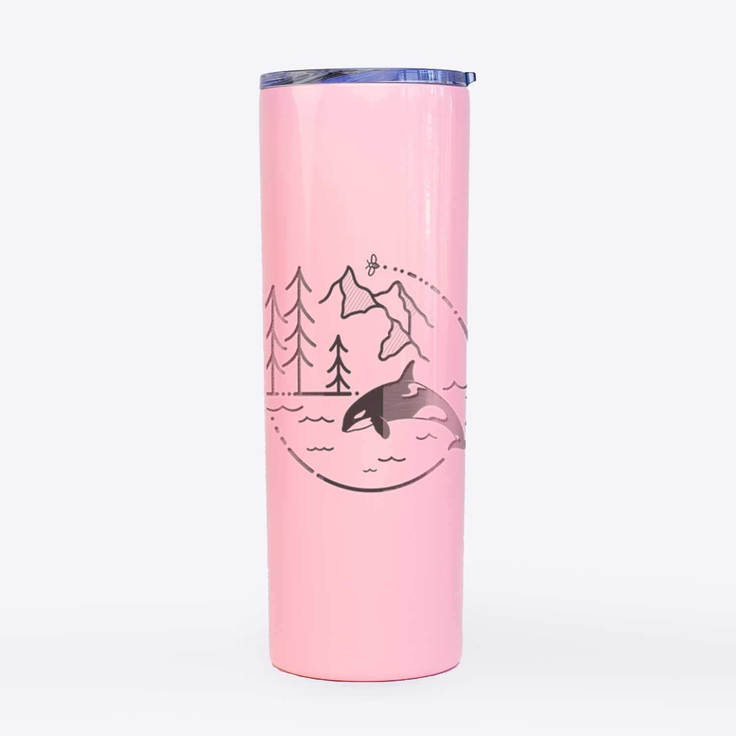 It's All Connected - Orca - 20oz Skinny Tumbler