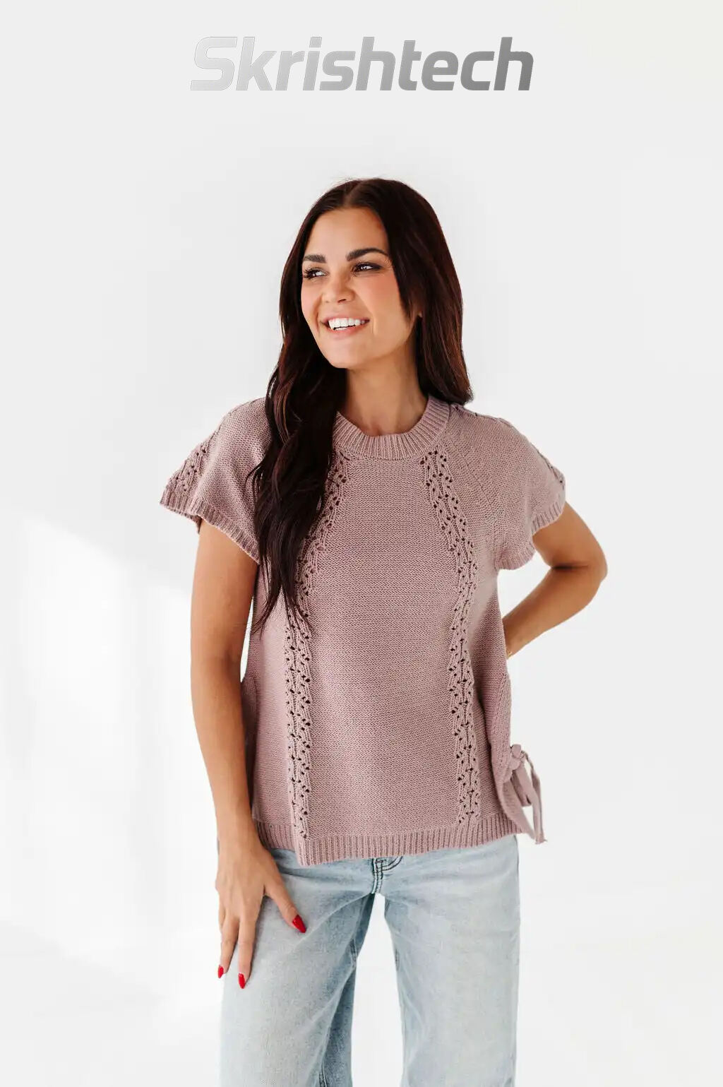 Devin Side Tie Top - Size Small Left