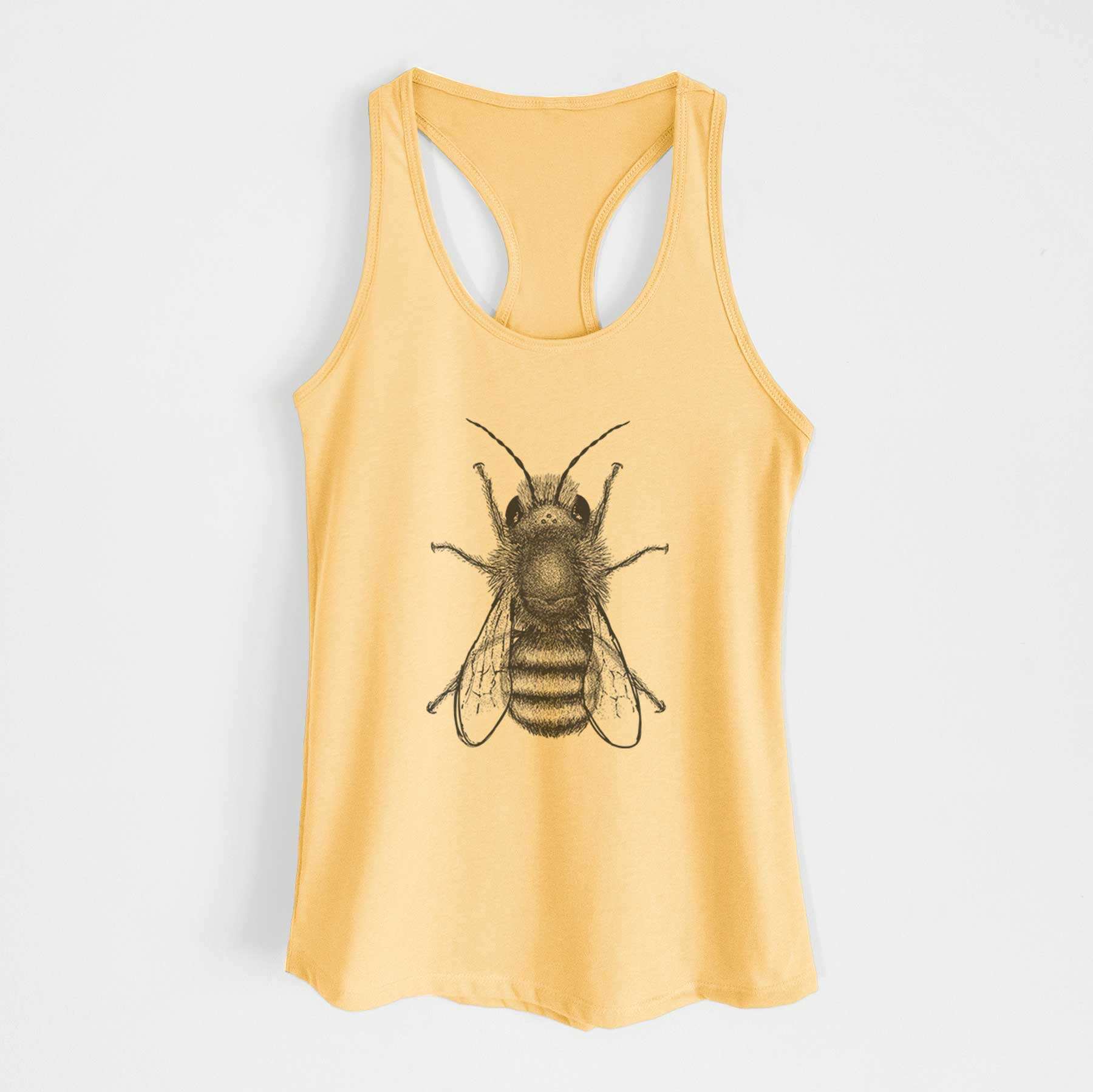 Osmia Bicornis - Red Mason Bee - Women's Racerback Tanktop