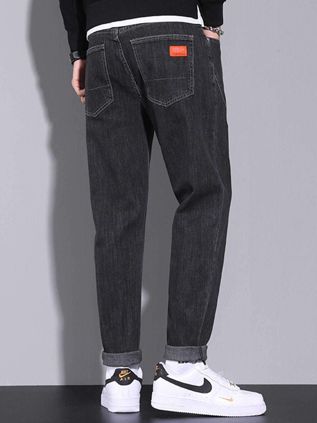 M's Vintage Casual Taper Loose Fit Jeans
