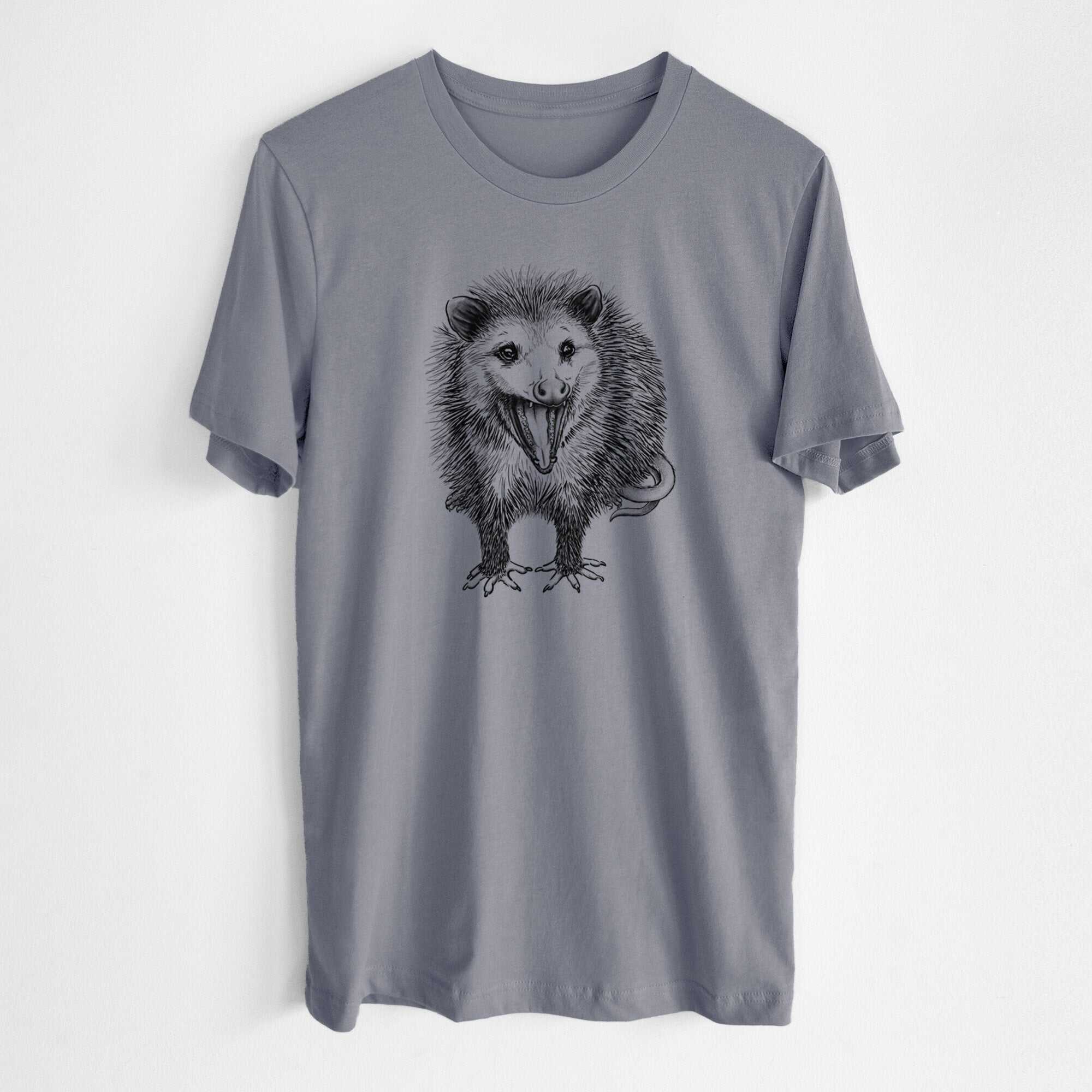 Hissing Opossum - Didelphidae - Lightweight 100% Cotton Unisex Crewneck