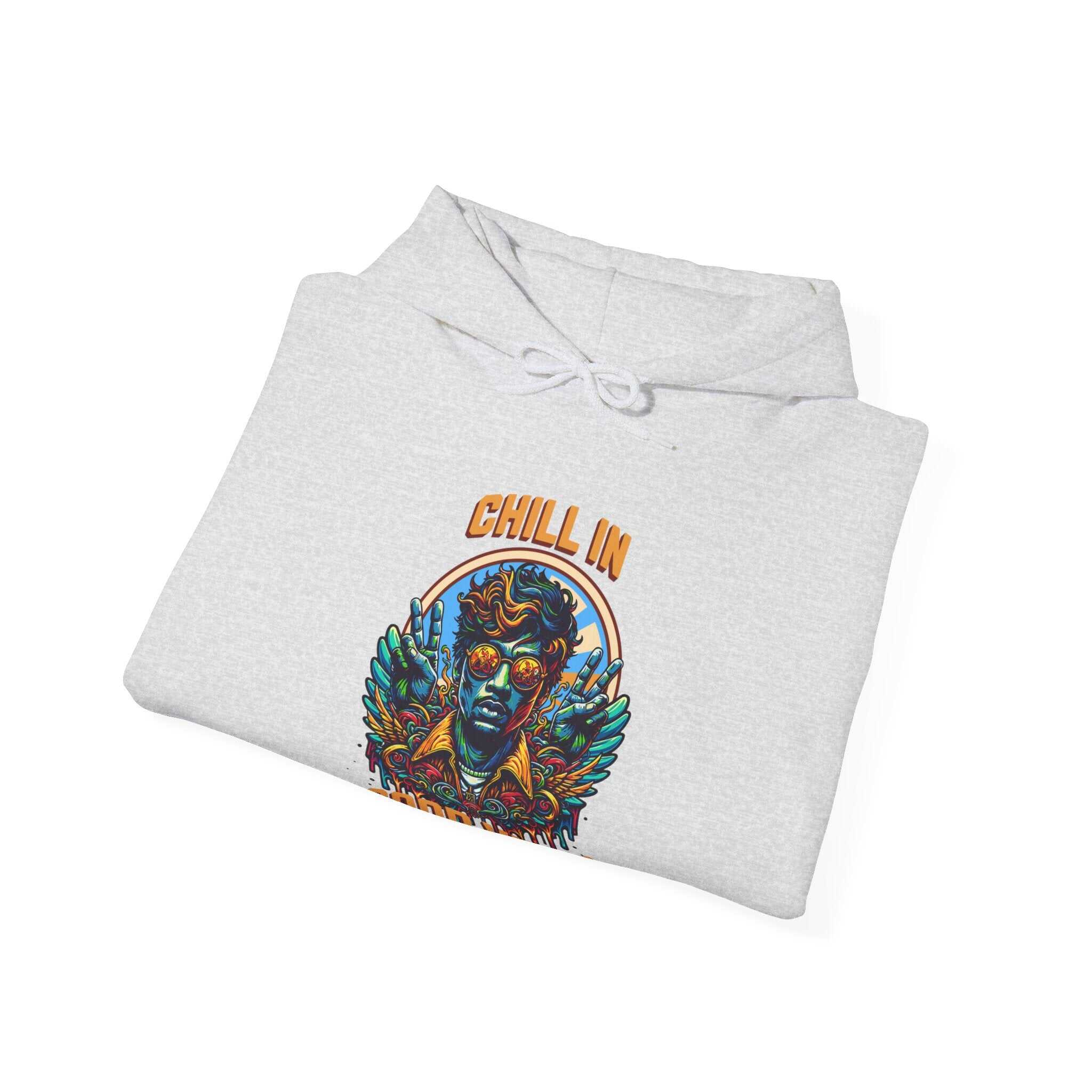 ZCKBDChill in good Vibes. Unisex Heavy Blend™ Hooded Sweatshirt