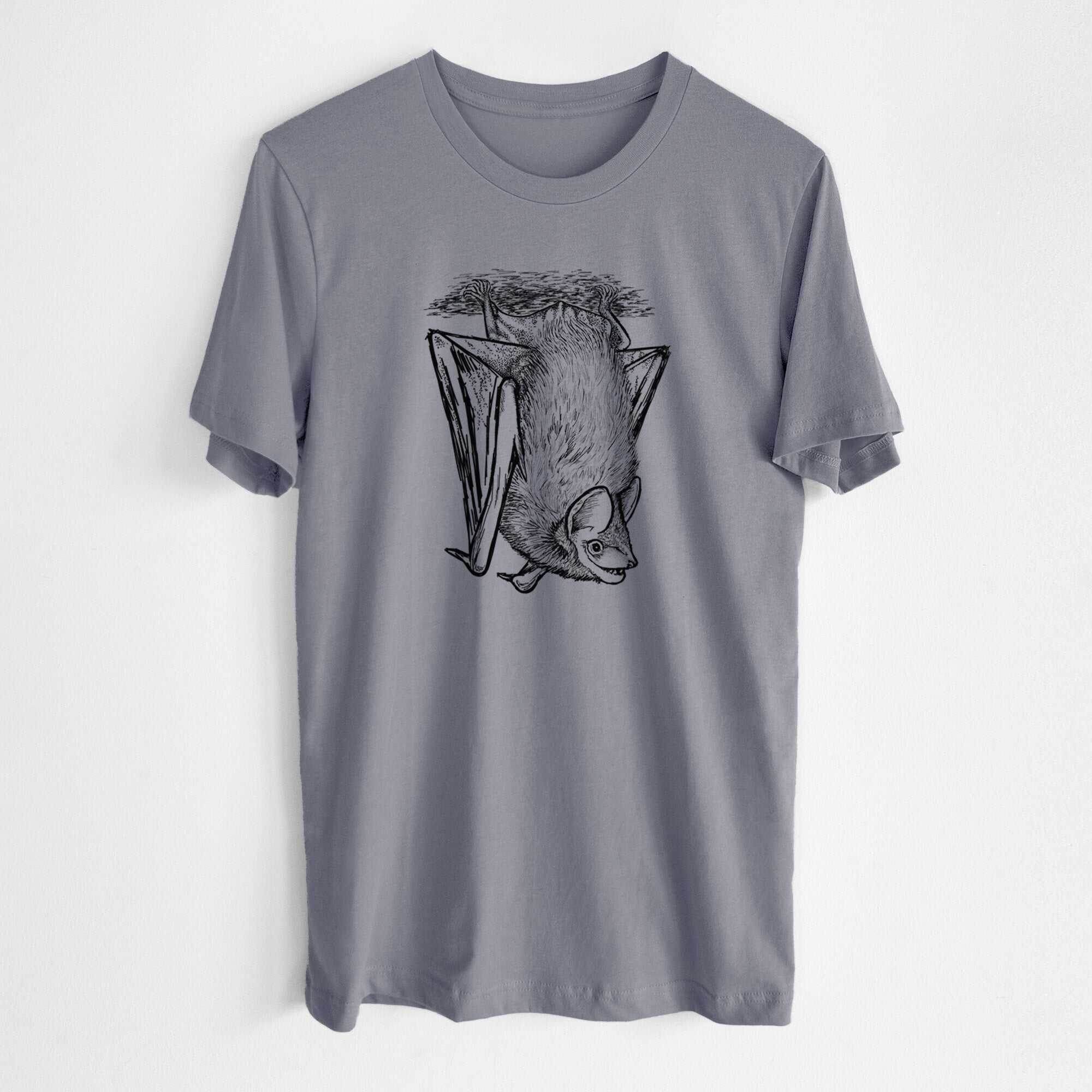 Eptesicus fuscus - Big Brown Bat - Lightweight 100% Cotton Unisex Crewneck