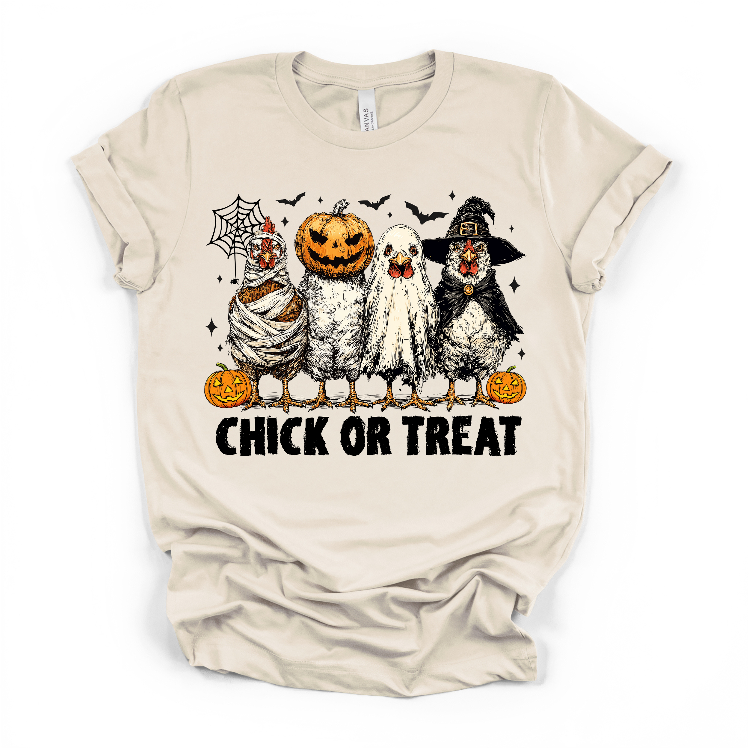 Chick Or Treat Halloween T Shirt