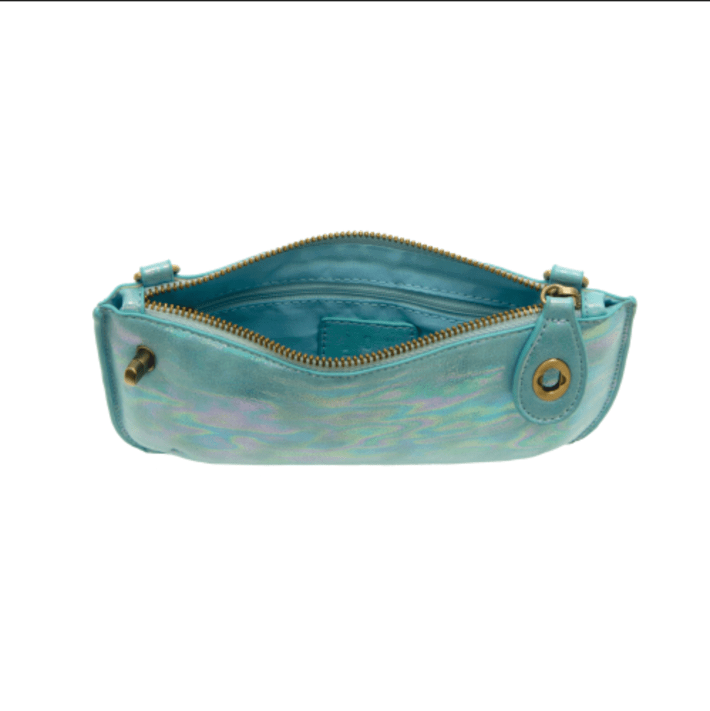 Holographic Mini Wristlet Crossbody Purse Clutch