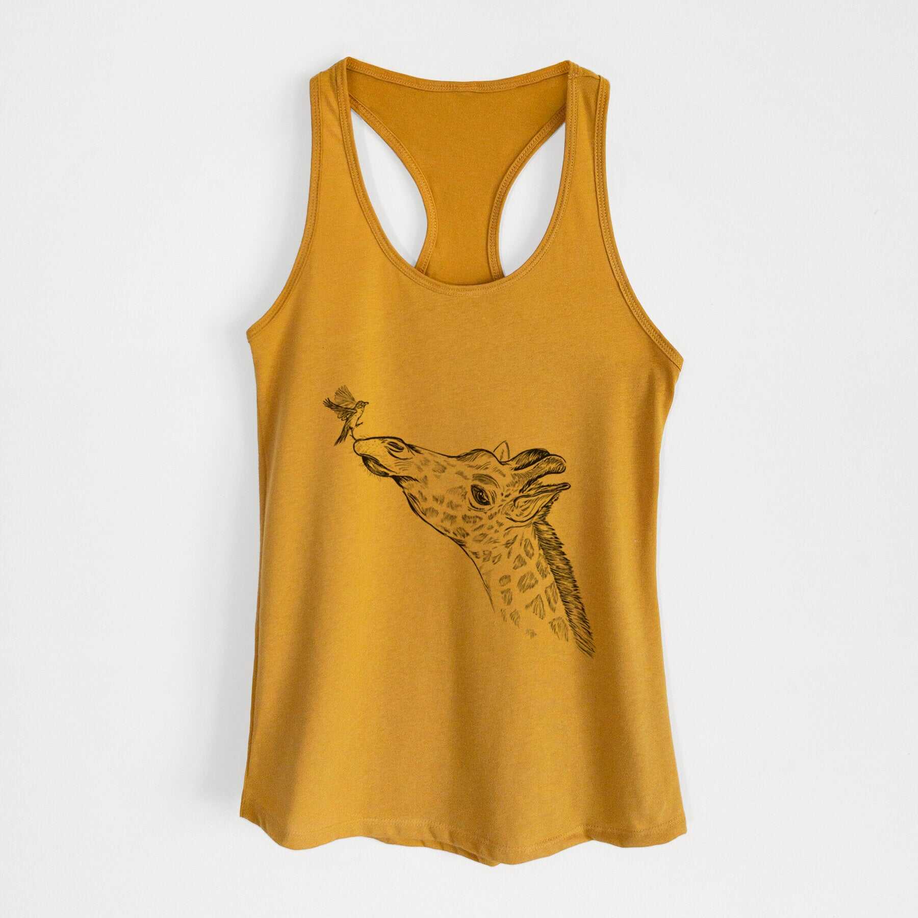 Northern Giraffe - Giraffa camelopardalis - Women's Racerback Tanktop