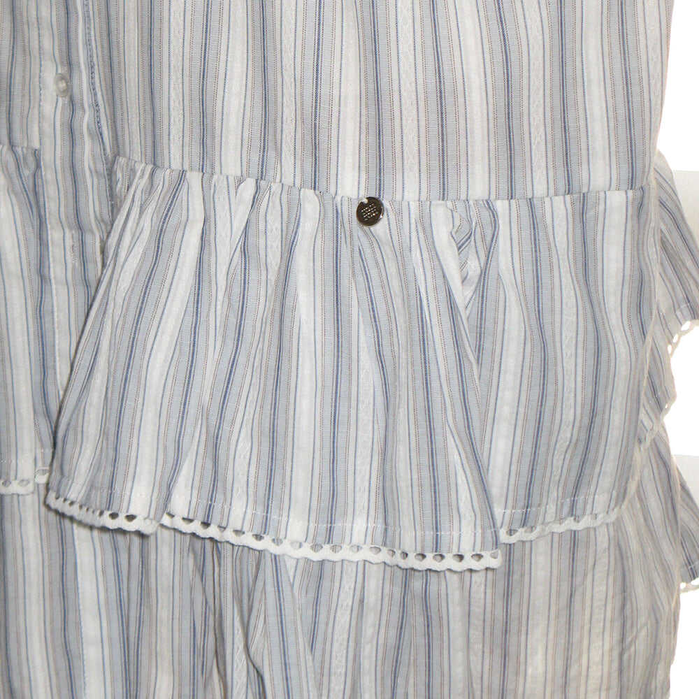 SHIRT DRESS BLUE STRIPE