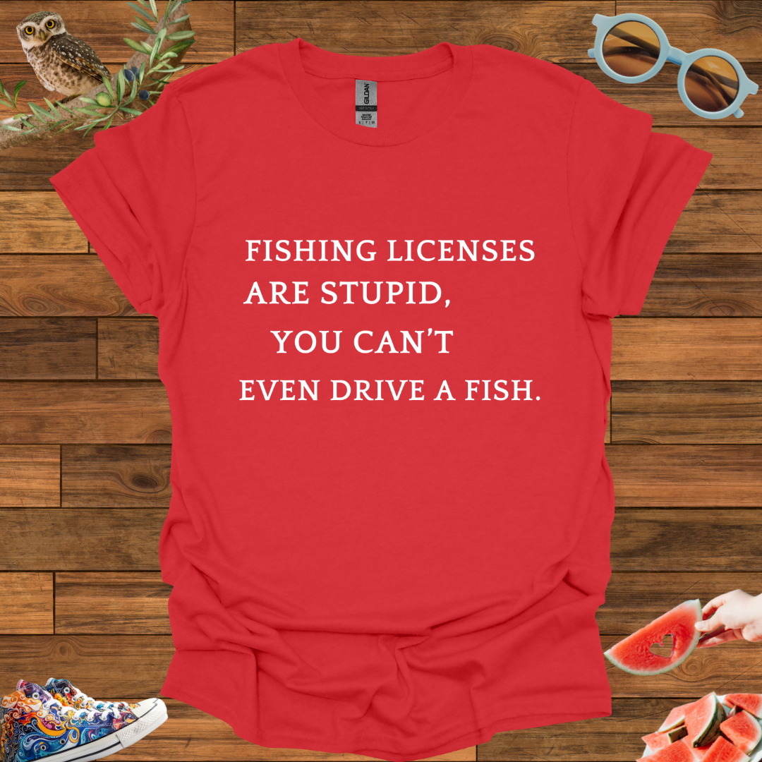 ZCKBDFishing Licenses T-Shirt