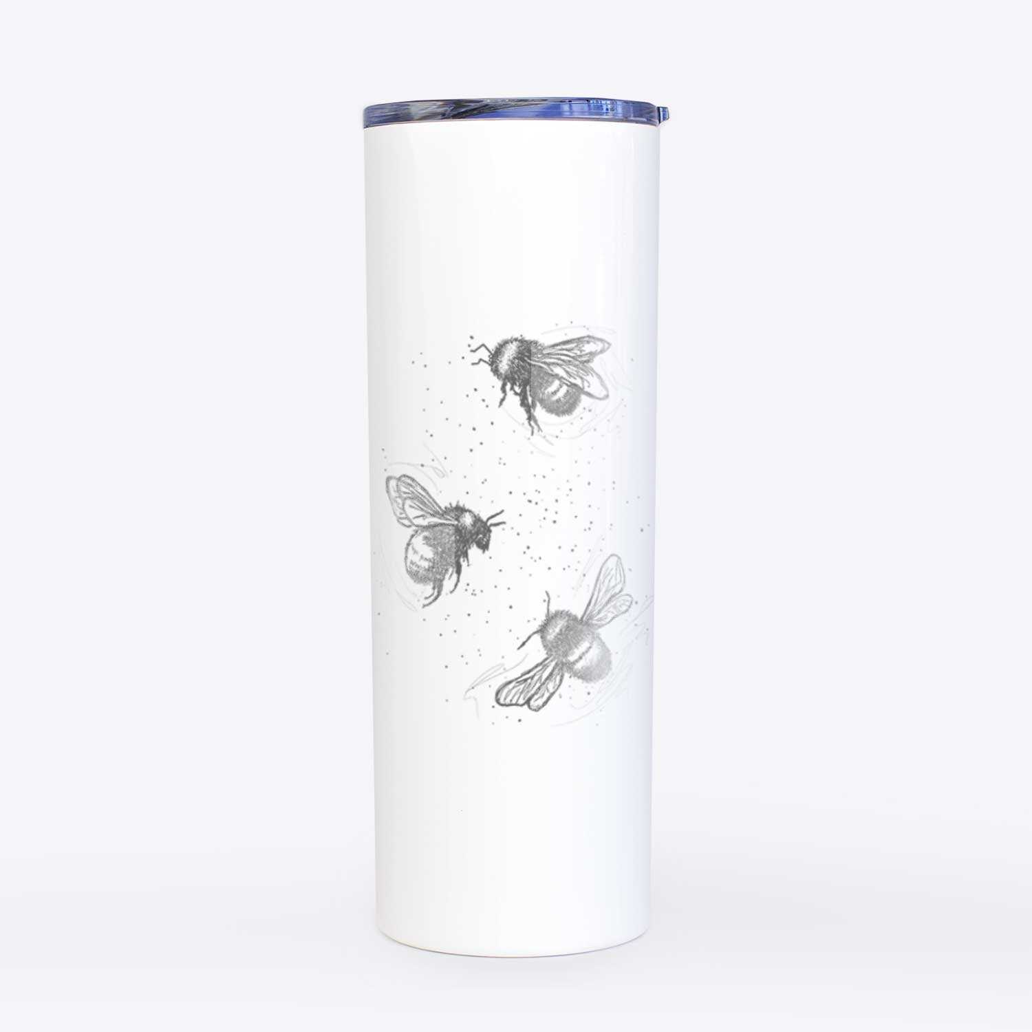 American Bumblebee Trio - Bombus Pensylvanicus - 20oz Skinny Tumbler