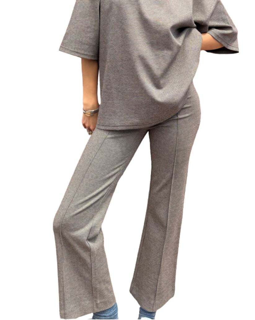 Staud Knack Pant in Houndstooth