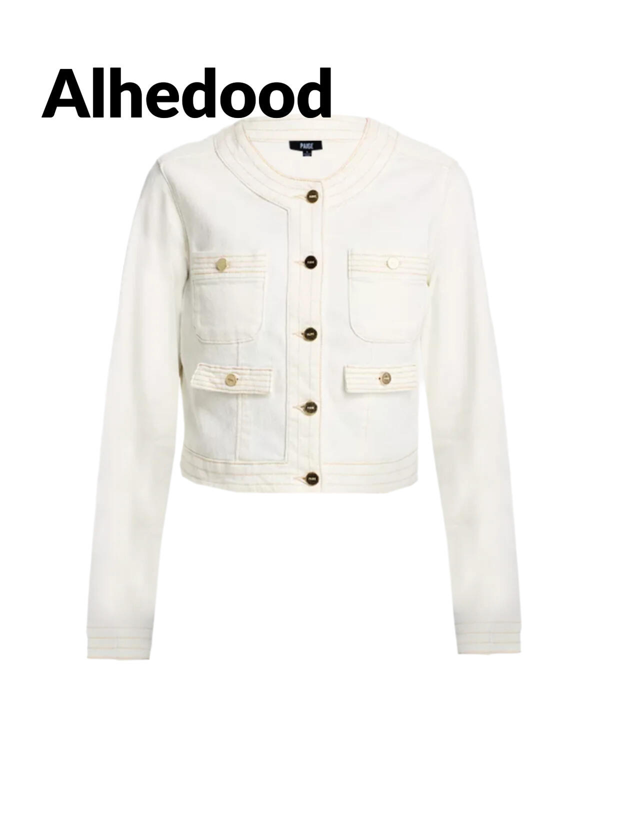 Paige Kiya Jacket in Toasted Ecru