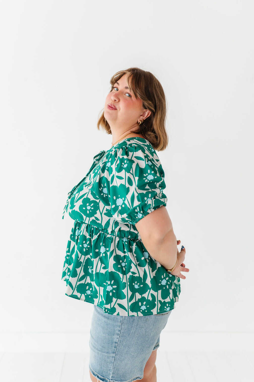 Evana Tie Blouse