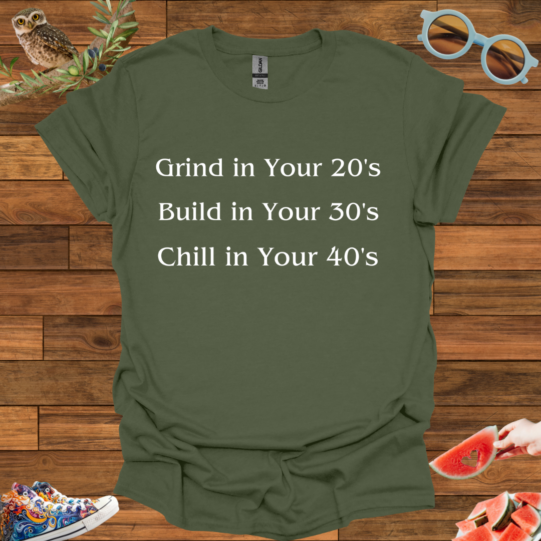 ZCKBDChill in Your 40's T-Shirt