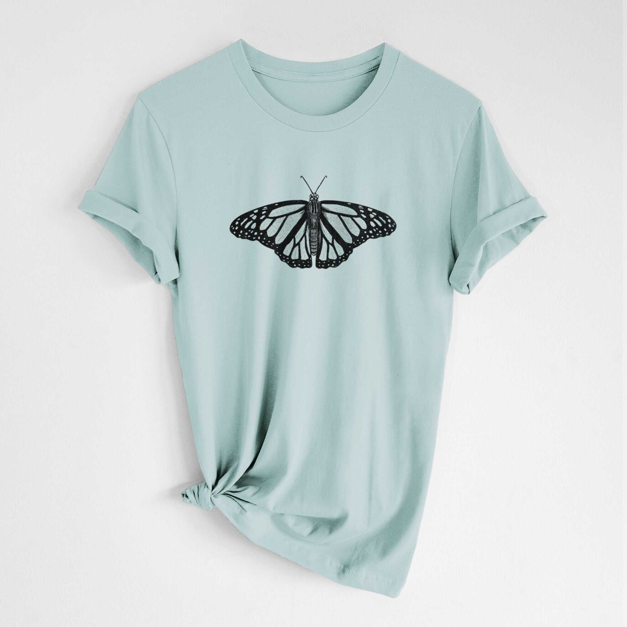 Danaus plexippus - Monarch Butterfly - Lightweight 100% Cotton Unisex Crewneck