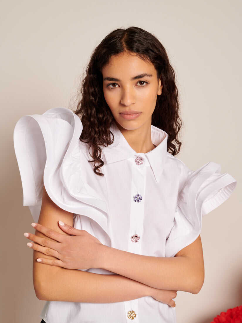 Gabriel Ruffles Blouse