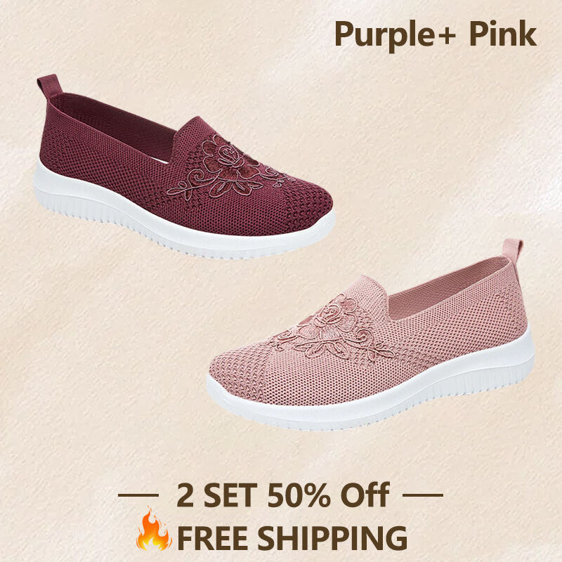 🔥Last Day 50% OFF -  New Arrivals Women's 2023 Breathable Hollow Out Flat Shoes