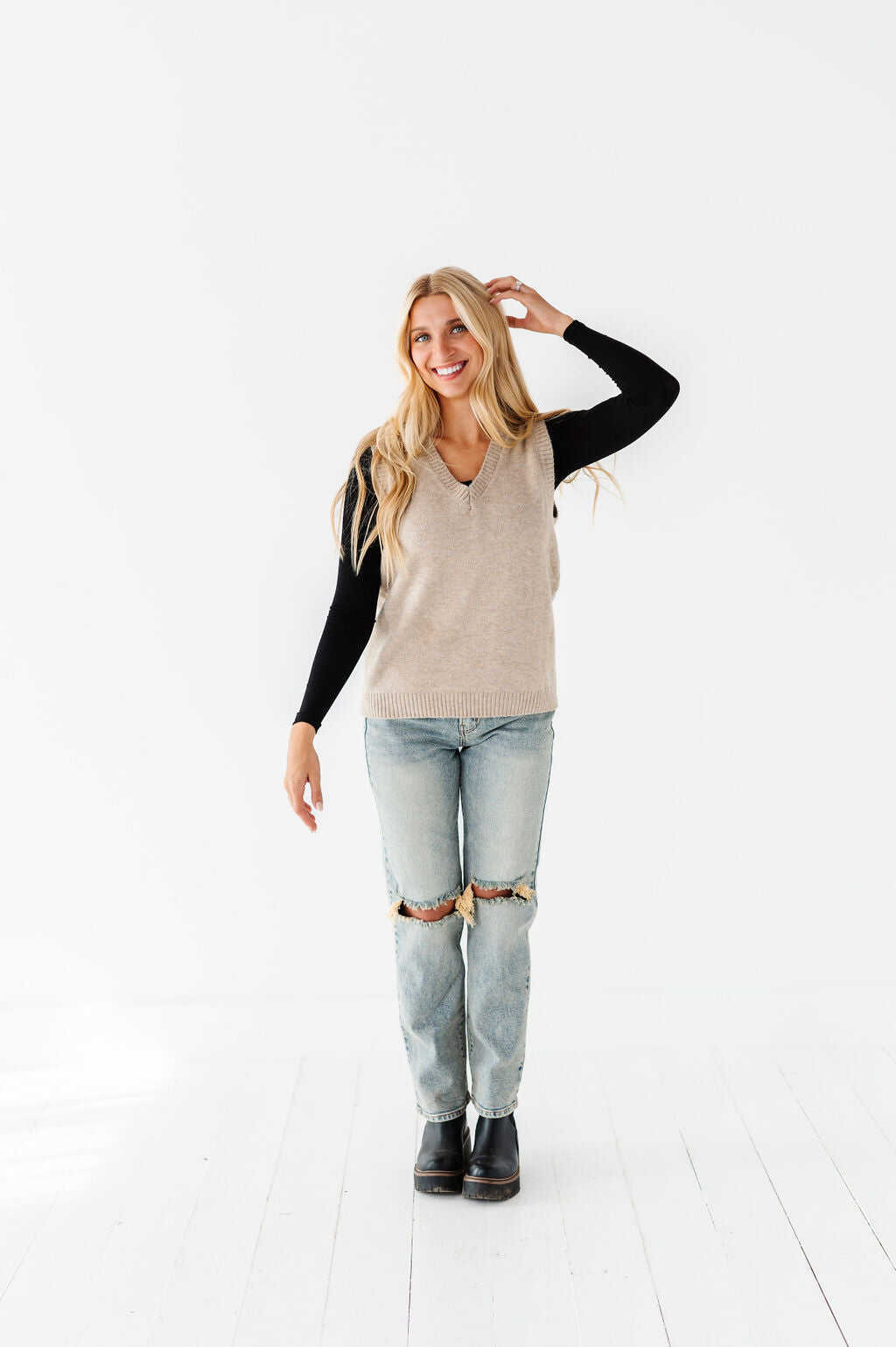 Dallas Sweater Vest - Size Small Left
