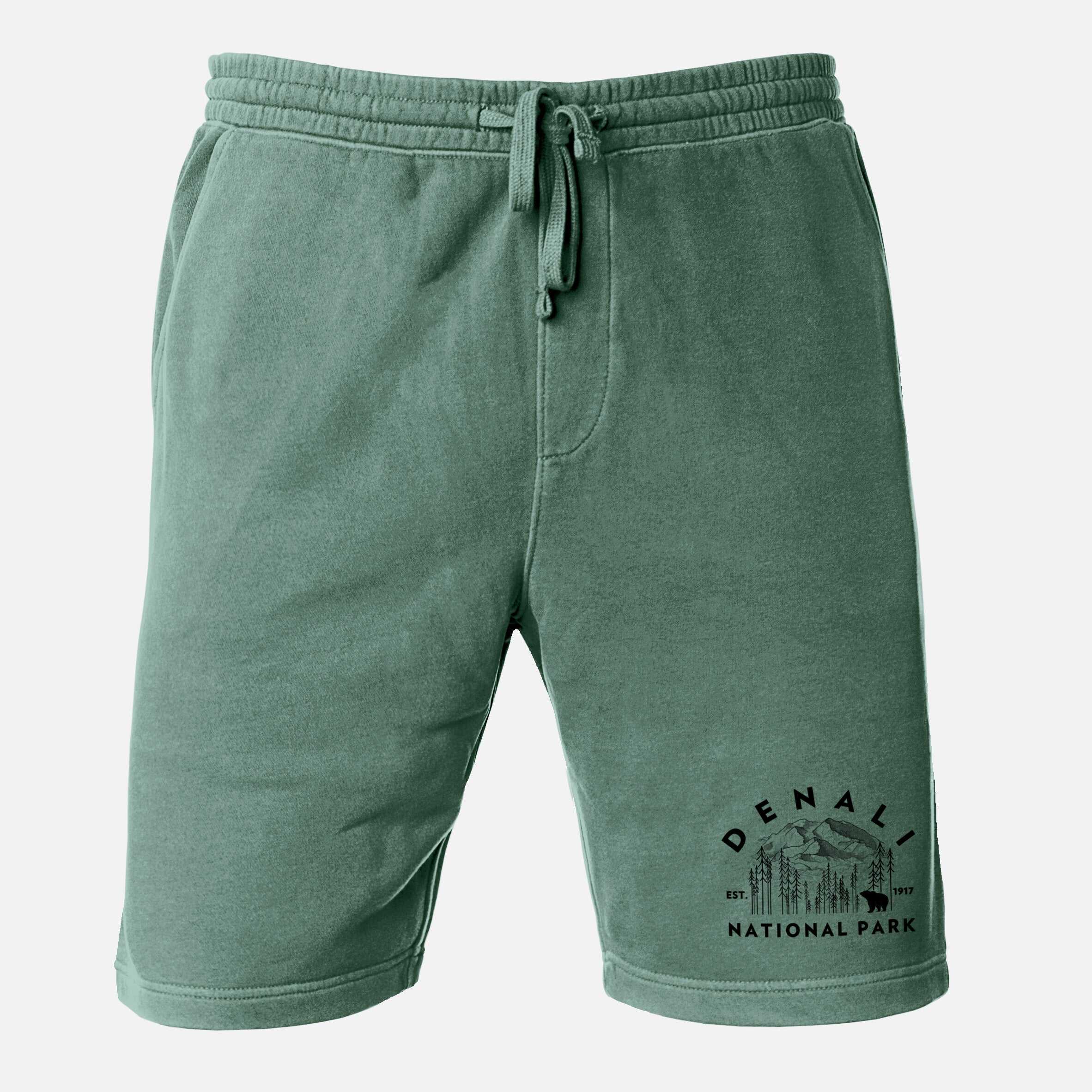 Denali National Park - Unisex Pigment Dyed Shorts