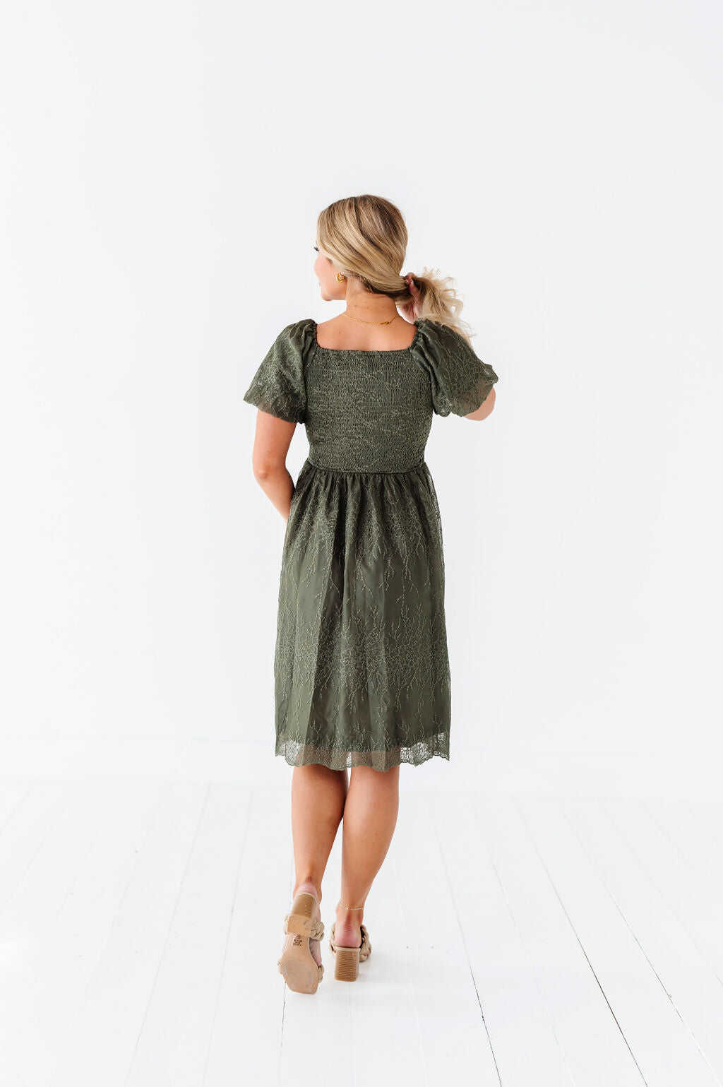 Blythe Embroidered Dress - Size 1XL, 2XL, & 3XL Left