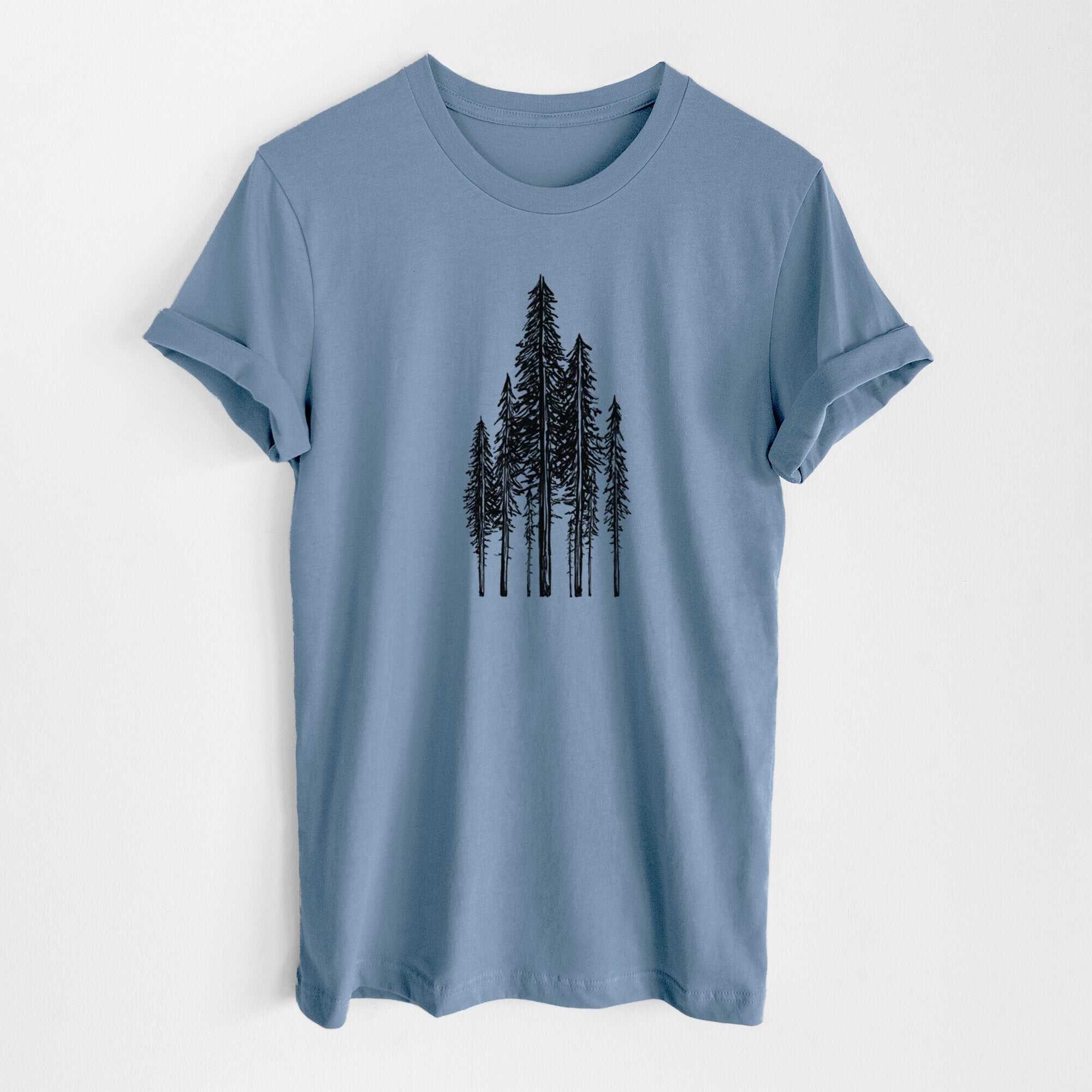 Coastal Redwoods - Lightweight 100% Cotton Unisex Crewneck