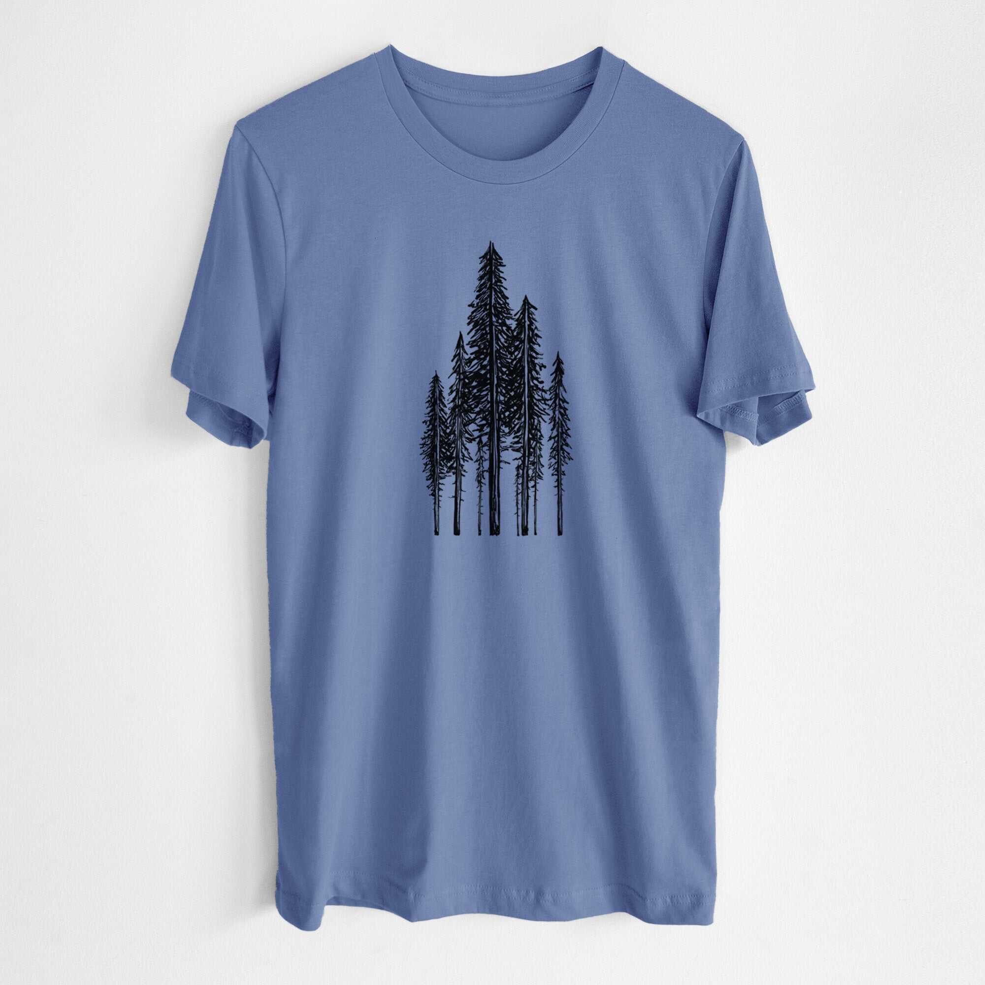 Coastal Redwoods - Lightweight 100% Cotton Unisex Crewneck