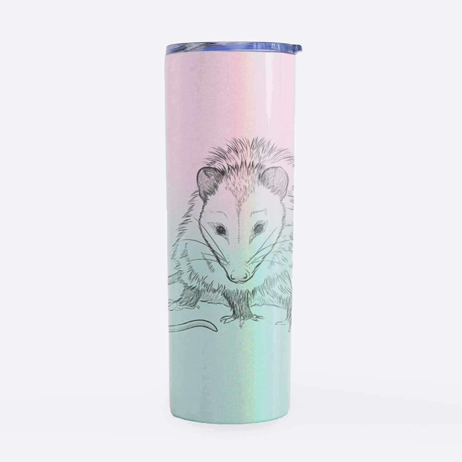 Virginia Opossum - Didelphis virginiana - 20oz Skinny Tumbler