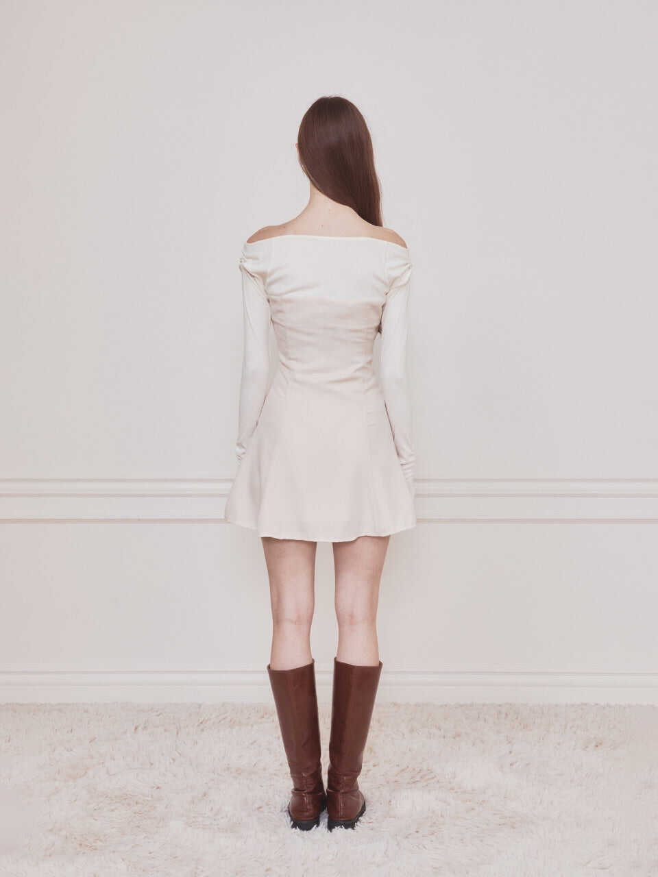 Fay Bolero Dress BEIGE